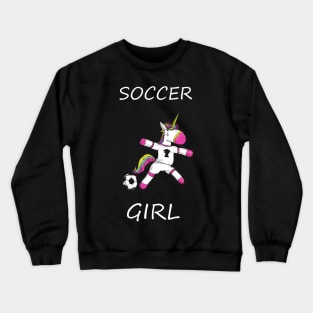 Soccer Girl Crewneck Sweatshirt